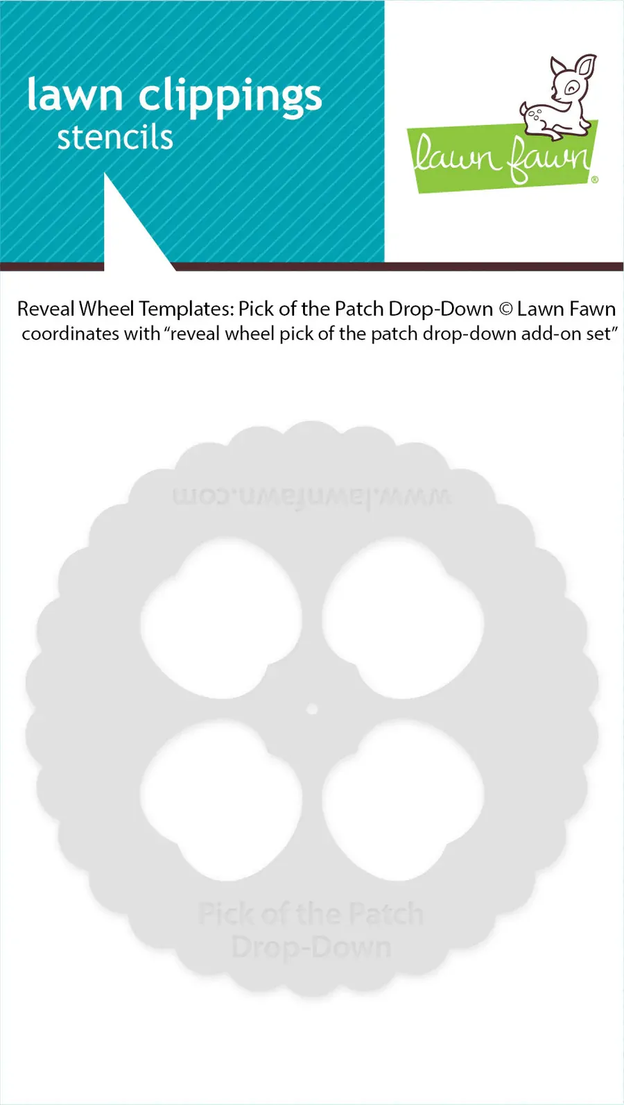 Lawn Lawn - Lawn Clippings - Reveal Wheel Templates: Pick of the Patch Drop Down - LF3860