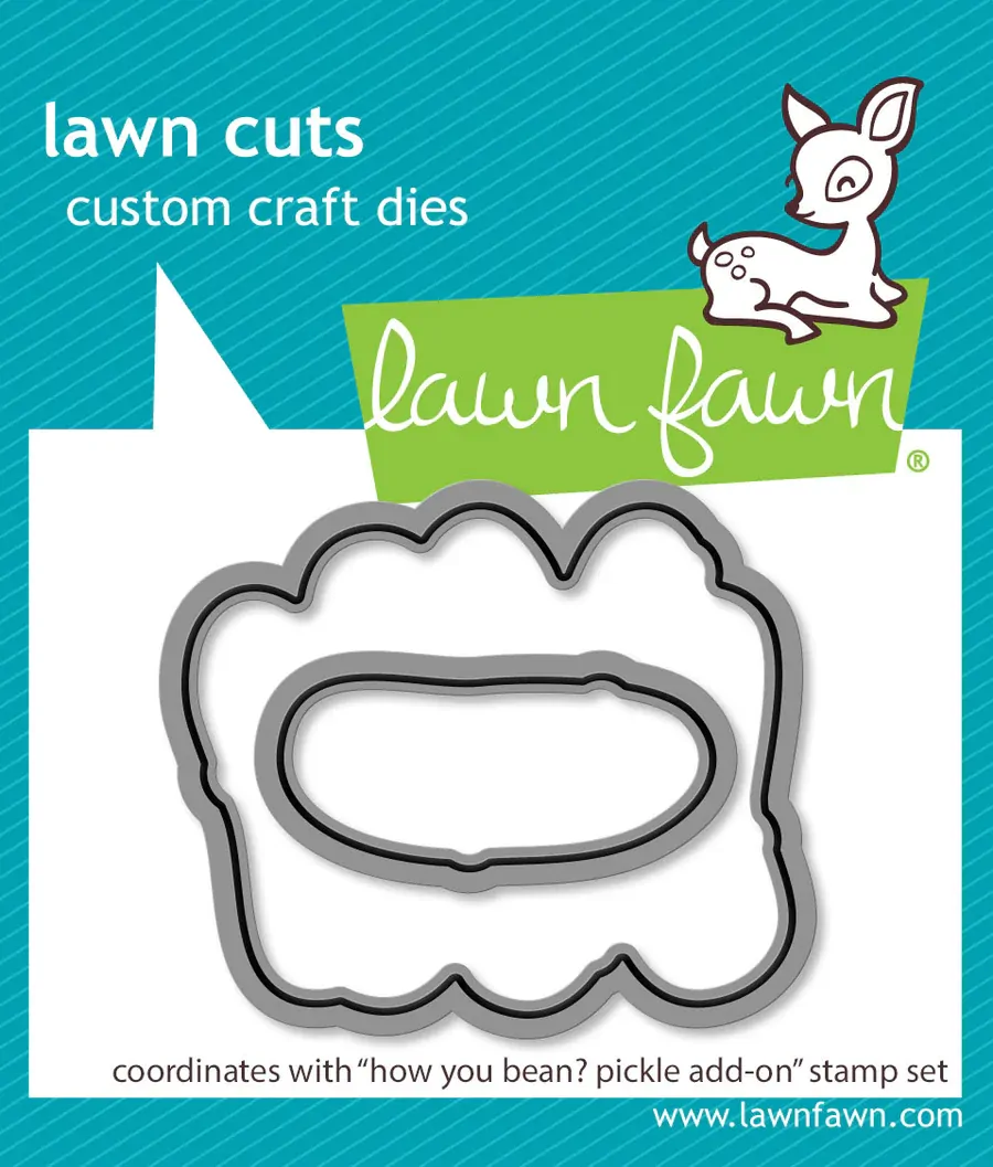 Lawn Fawn - Lawn Cuts - How You Bean? Pickle Add-On - LF3908