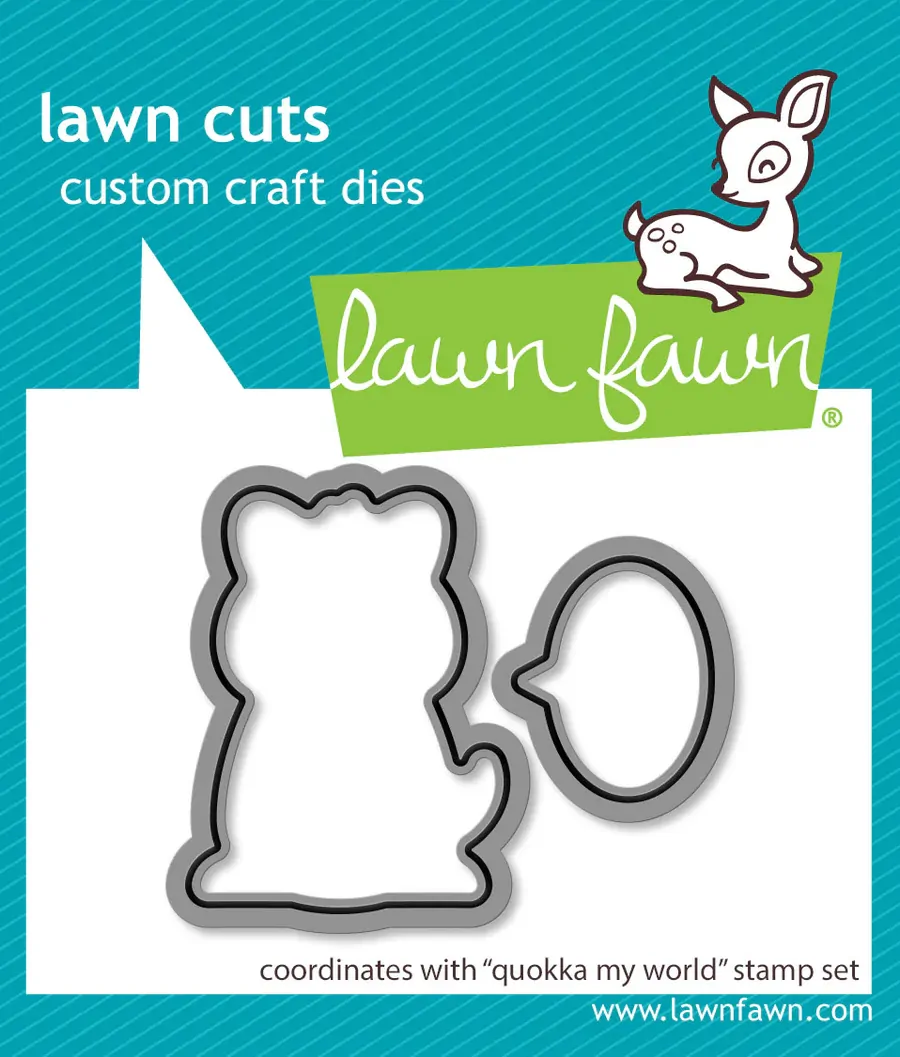 Lawn Fawn - Lawn Cuts - Quokka My World - LF3937