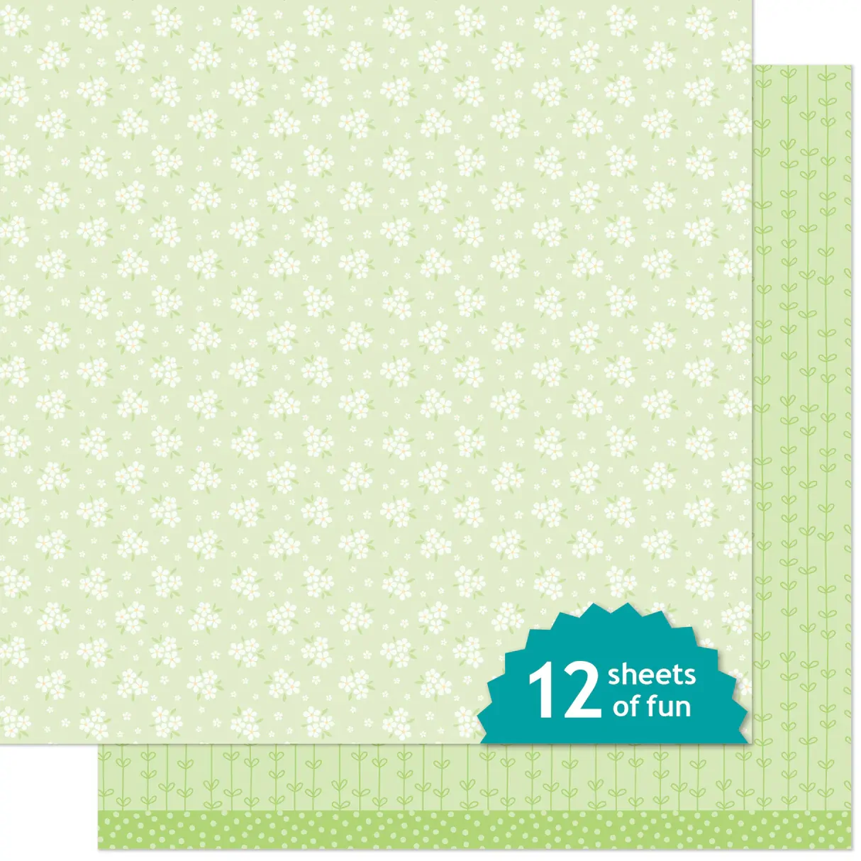 Lawn Fawn - Paper - Blissful Blossoms - Zinnia - LF4005
