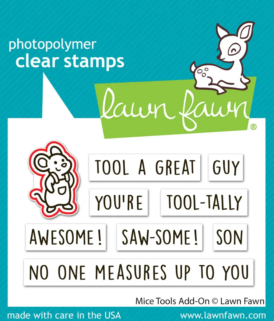 Lawn Fawn - Mice Tools Add-On - Stamp and Die Bundle