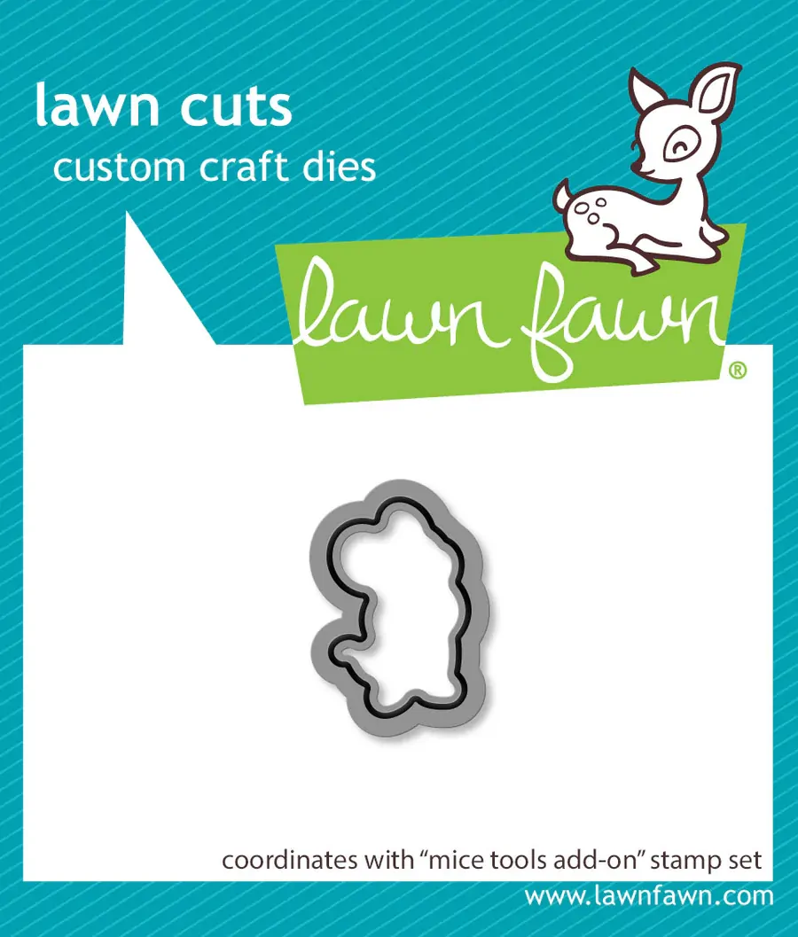 Lawn Fawn - Lawn Cuts - Mice Tools Add-On - LF4069