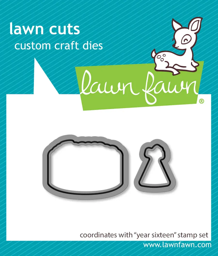 Lawn Fawn - Lawn Cuts - Year Sixteen - LF4085