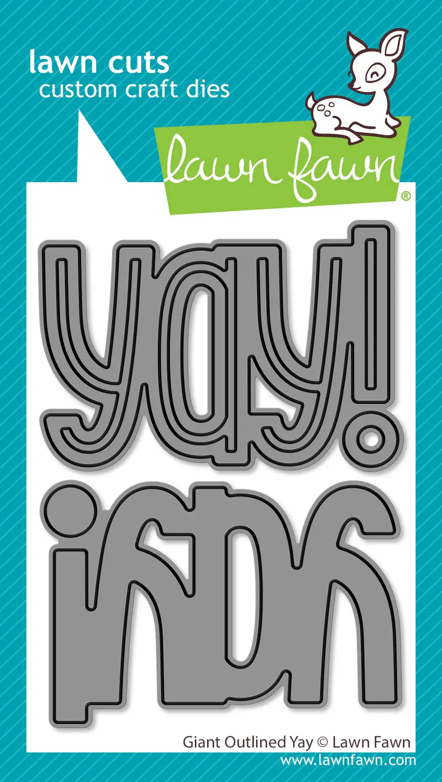 Lawn Fawn - Lawn Cuts - Giant Yay Dies - LF4093