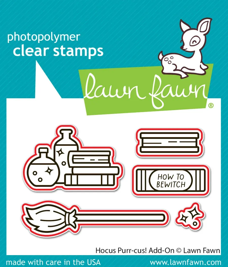 Lawn Fawn - Hocus Purr-cus! Add-On - Stamp and Die Bundle