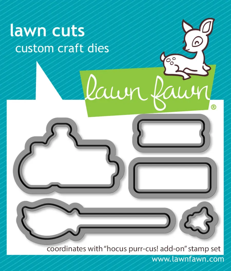 Lawn Fawn - Lawn Cuts - Hocus Purr-cus! Add-On - LF4190
