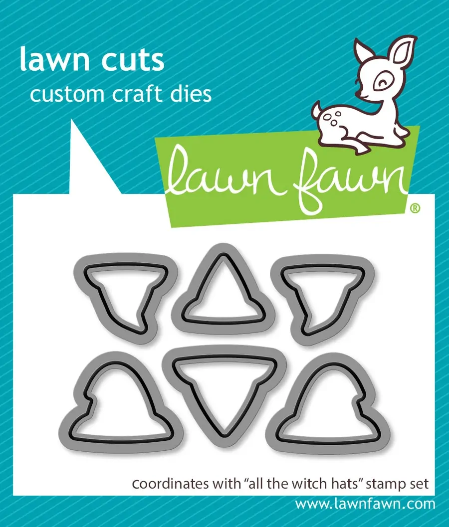 Lawn Fawn - Lawn Cuts - All The Witch Hats - LF4201