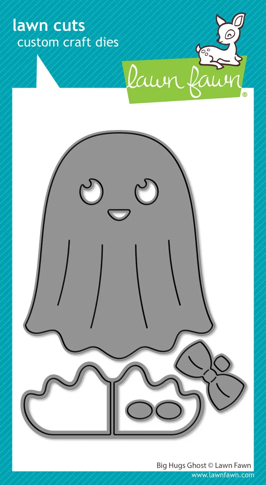 Lawn Fawn - Lawn Cuts - Big Hugs Ghost - LF4205