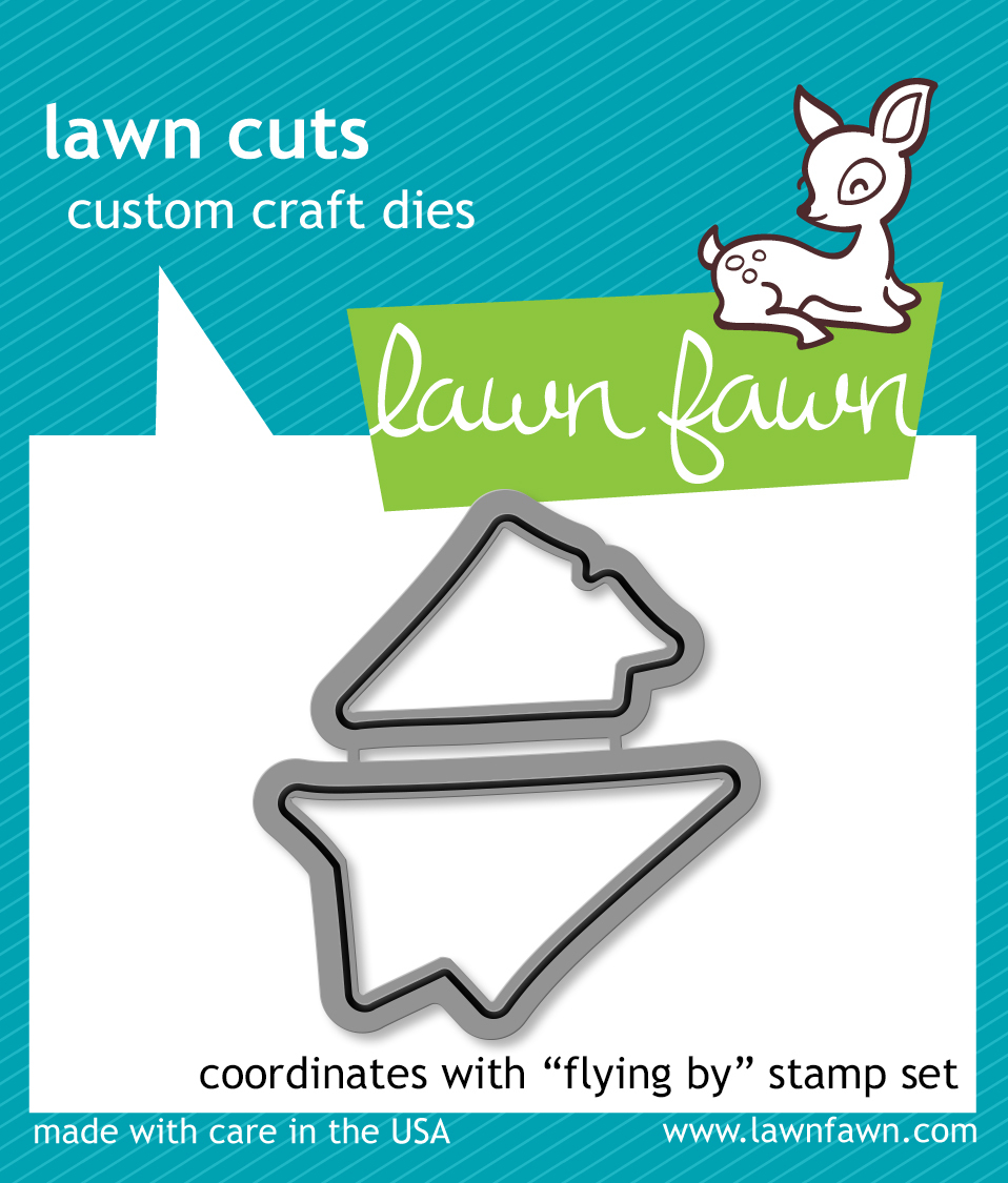 Lawn Fawn Cuts Flying By Dies LF488 