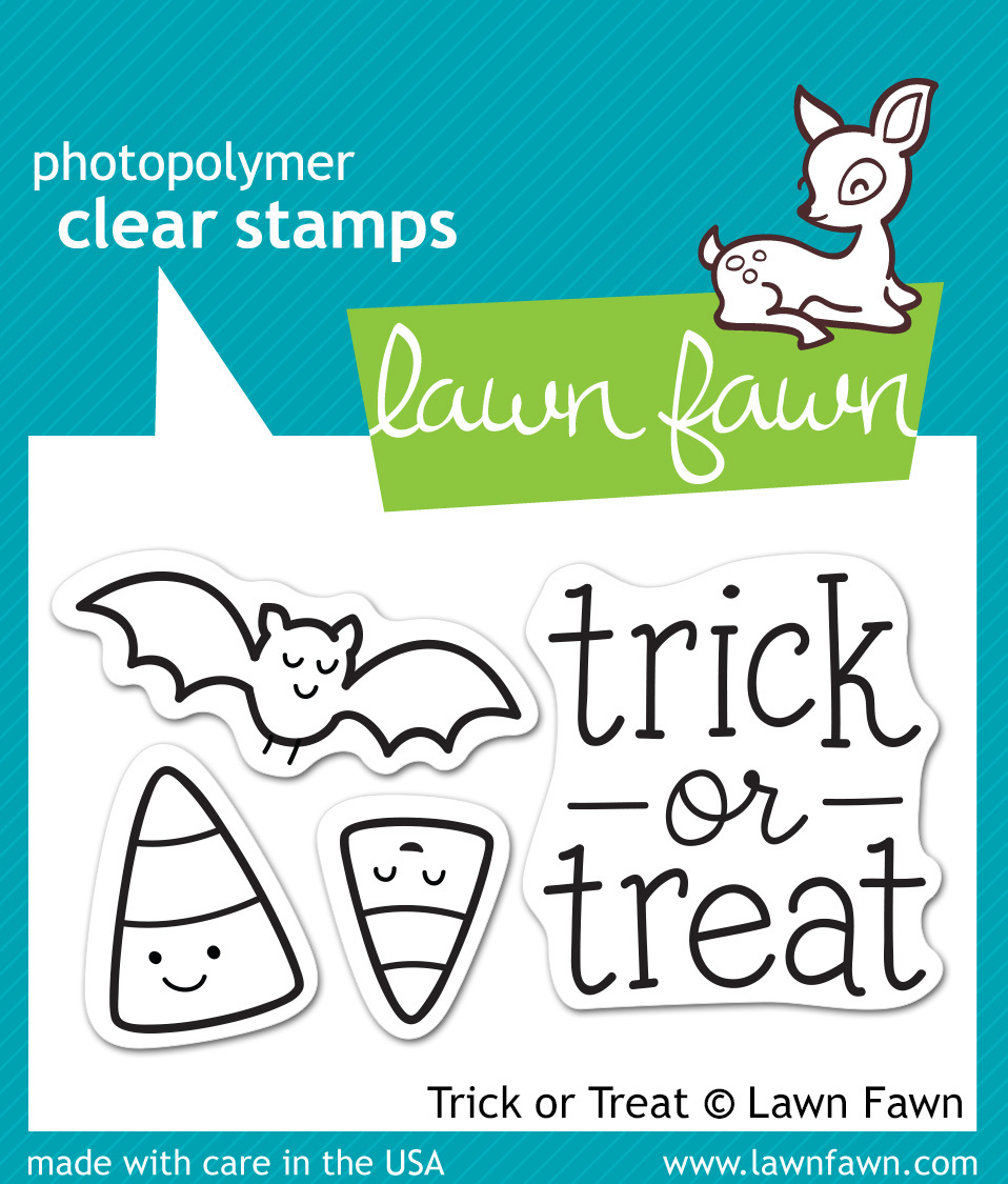 Lawn Fawn Stamps Trick or Treat LF554 