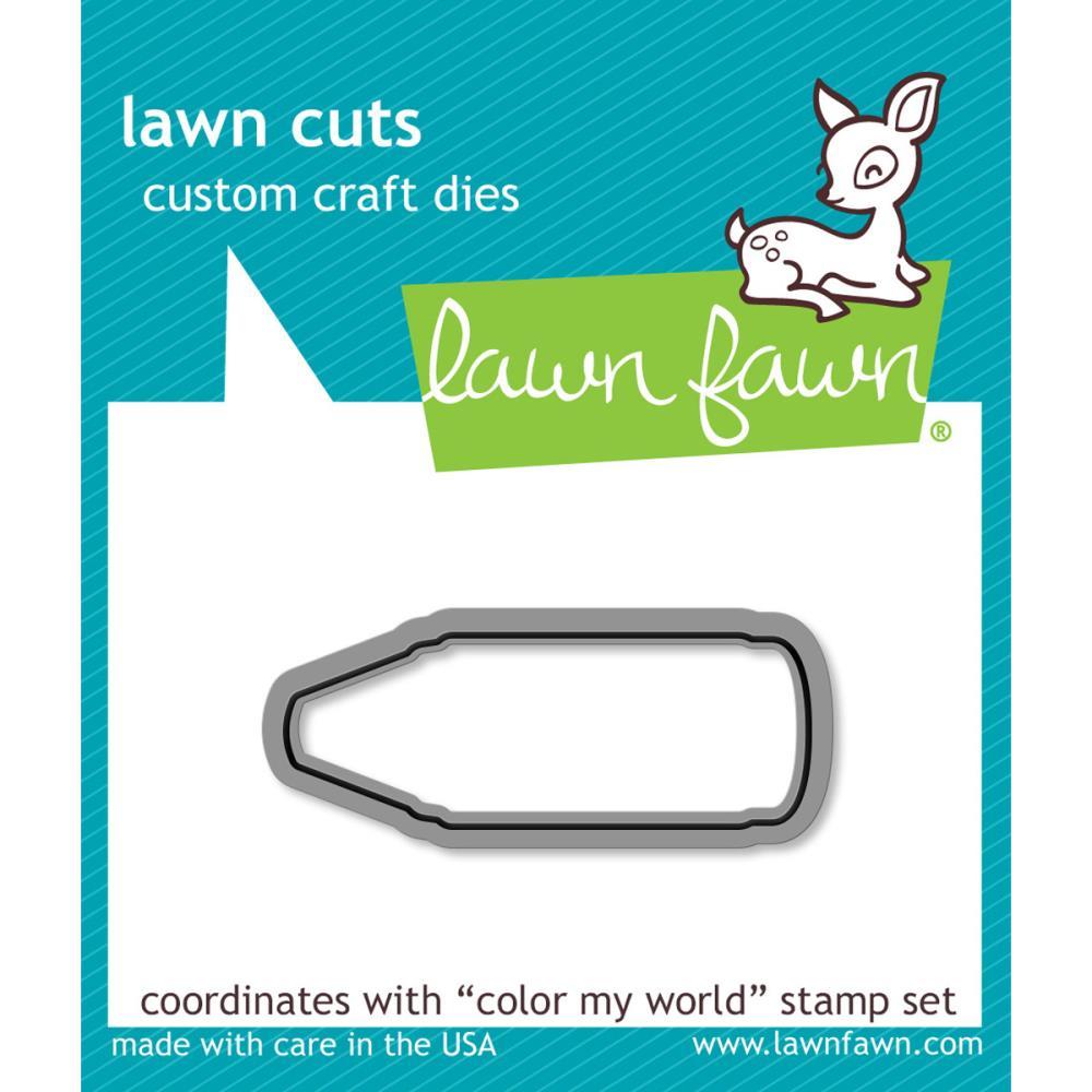 Lawn Fawn Cuts Color My World Die LF903 