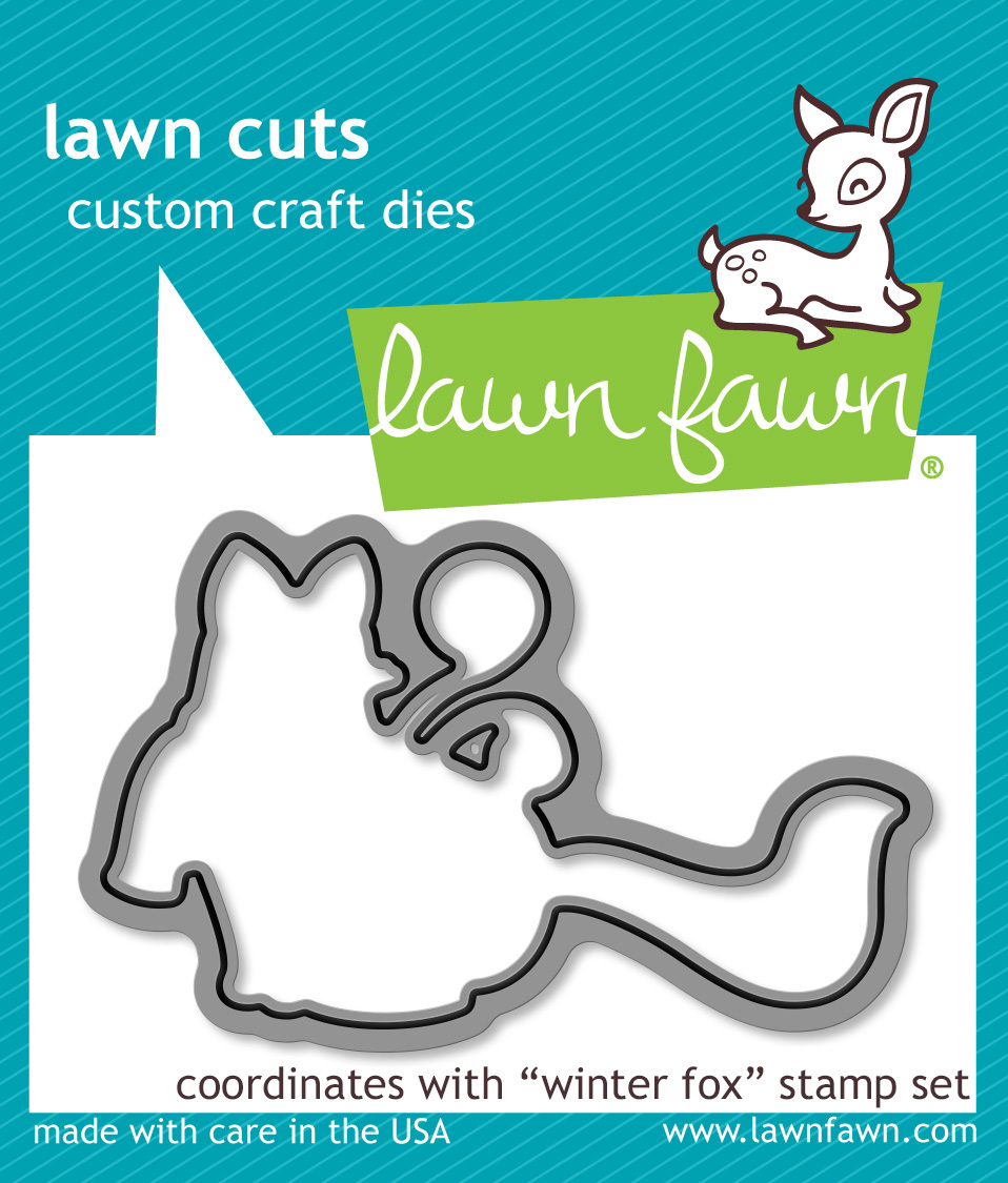 Lawn Fawn Cuts Winter Fox Die LF969 