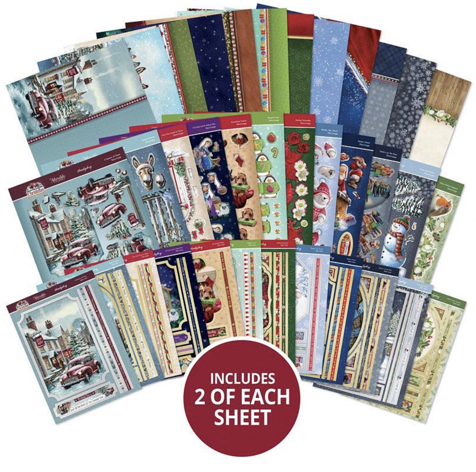 Hunkydory Crafts A Merry Little Christmas Deco-Large Collection