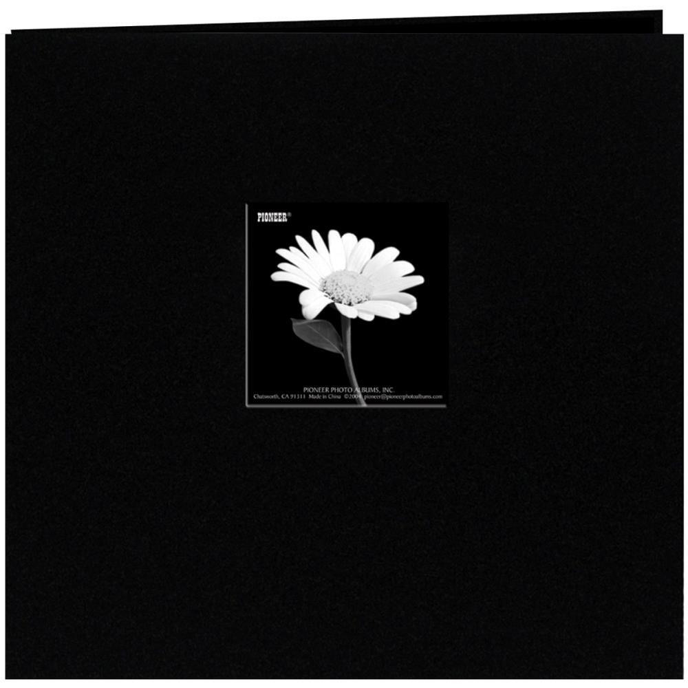 12x12 Scrapbooking Photo Album with Window Black