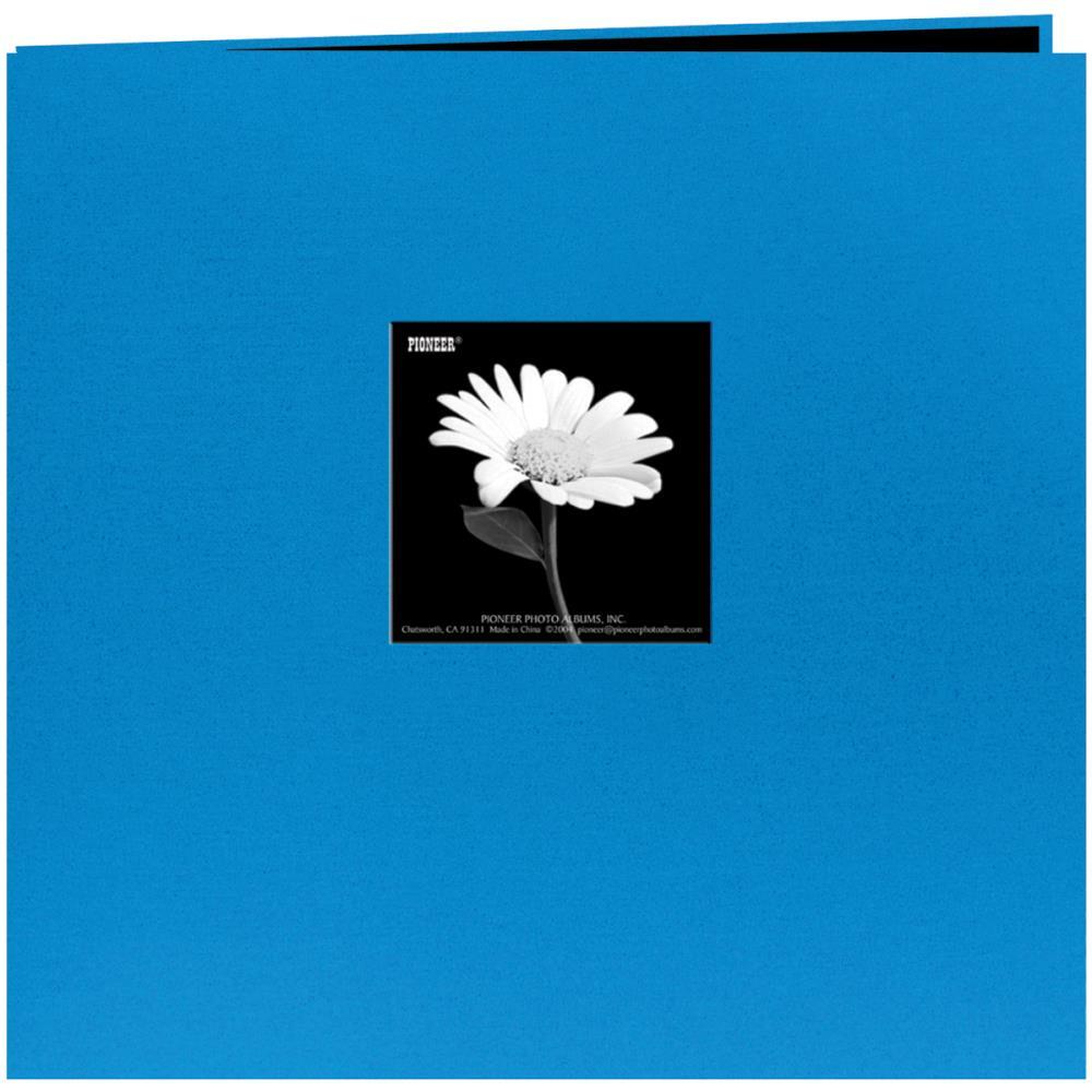 12x12 Scrapbooking Photo Album with Window Sky Blue