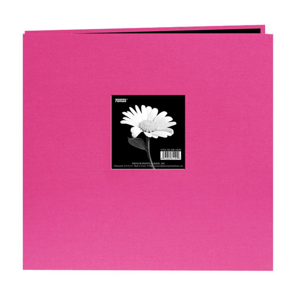 12x12 Scrapbooking Photo Album with Window Bright Pink