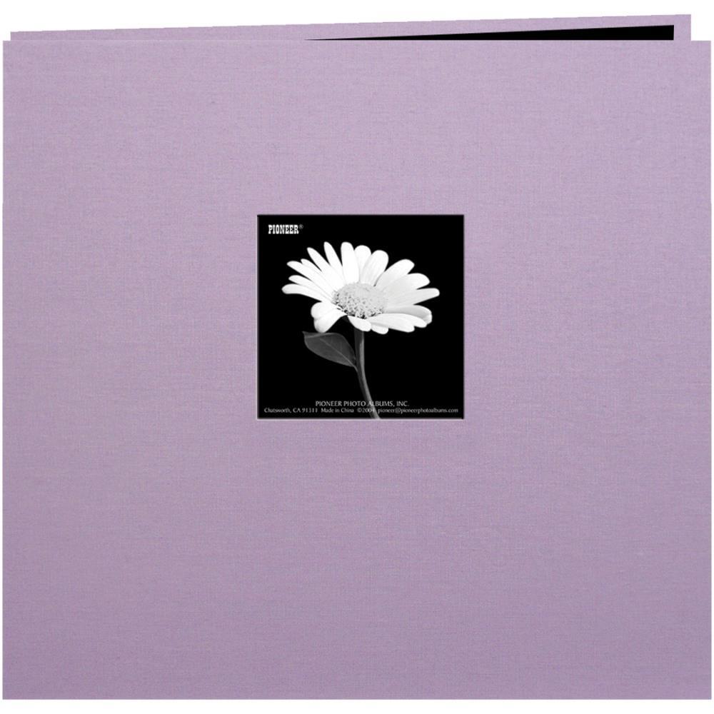 12x12 Scrapbooking Photo Album with Window Misty Lilac