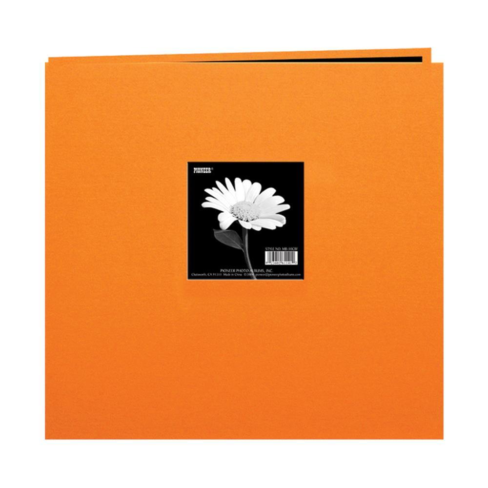 12x12 Scrapbooking Photo Album with Window Orange
