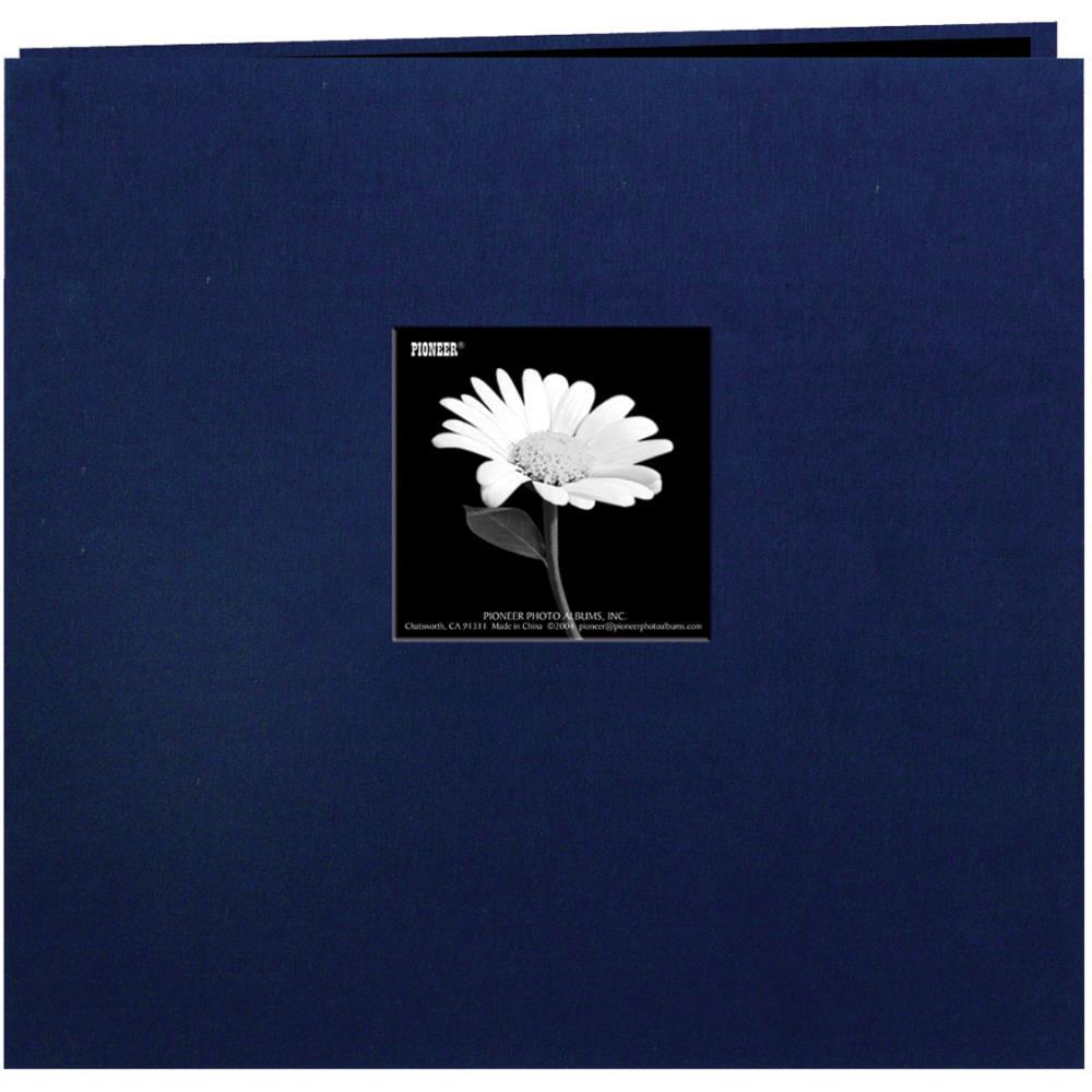 8x8 Scrapbooking Photo Album with Window Regal Navy
