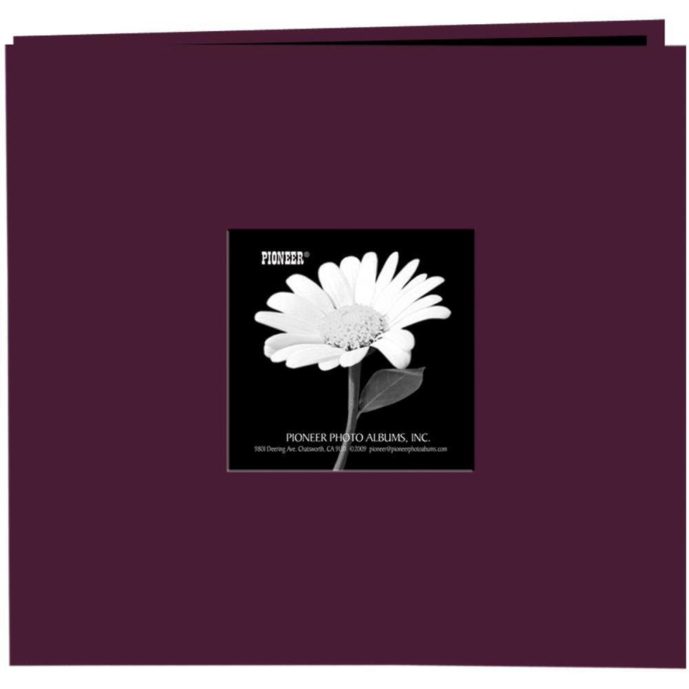 8x8 Scrapbooking Photo Album with Window Sweet Plum