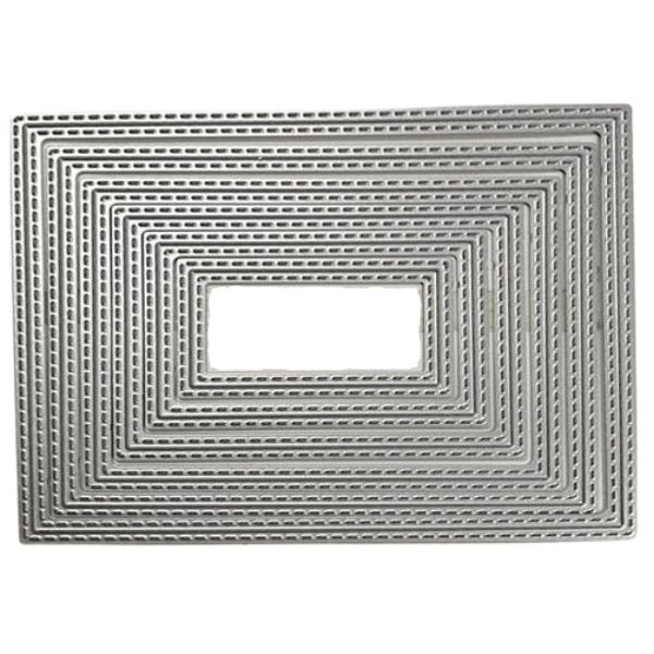 Scrap Dragon Dies Rectangle Double Stitched