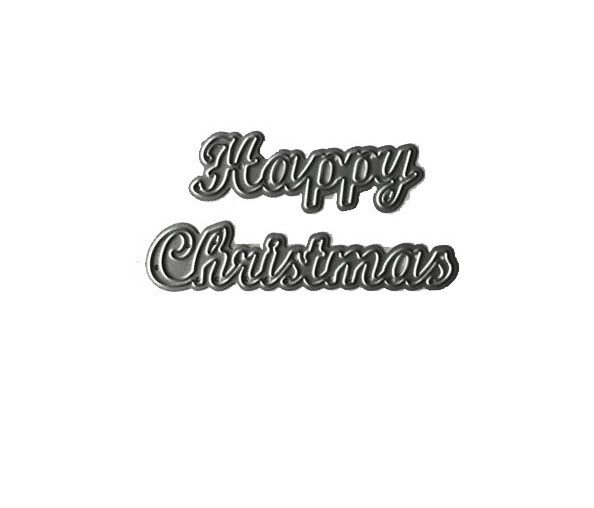 Scrap Dragon Dies Happy Christmas