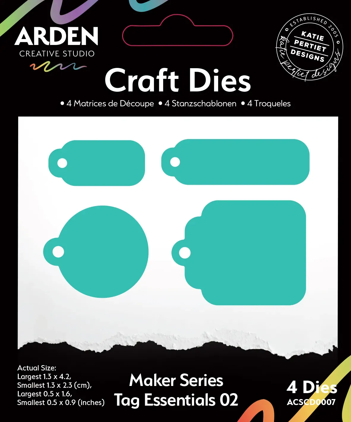 Arden Creative Craft Dies - Maker Series - Tag Essentials 02