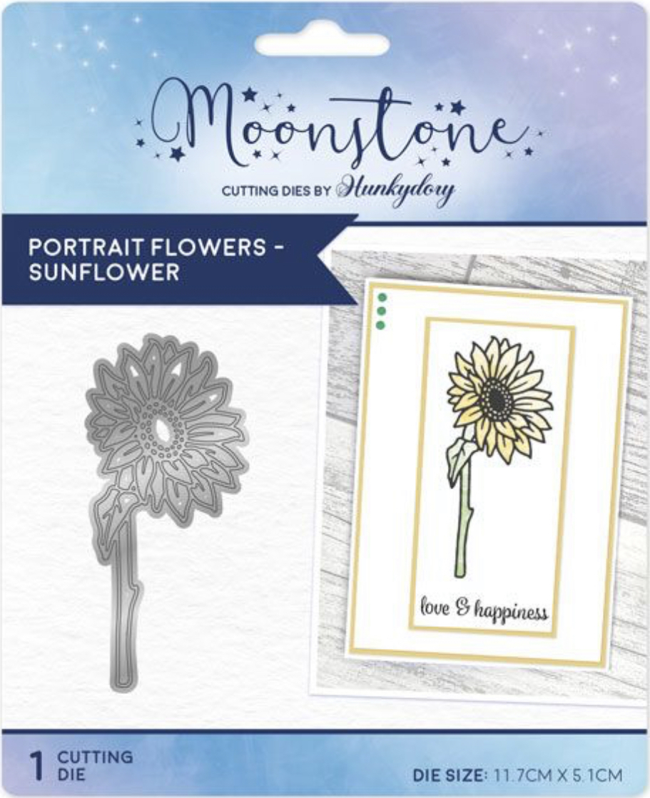 Hunkydory Moonstone Dies - Sunflower