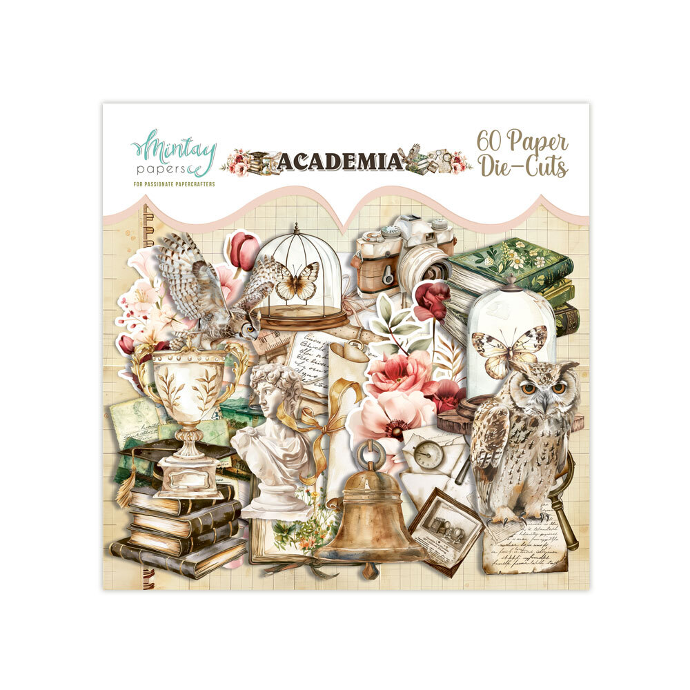 Mintay Papers Die Cuts 60/Pkg Academia