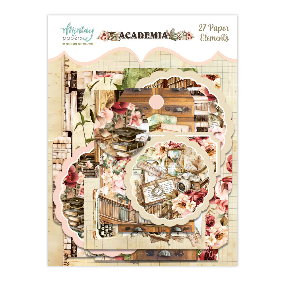 Mintay Papers Elements 27/Pkg Academia