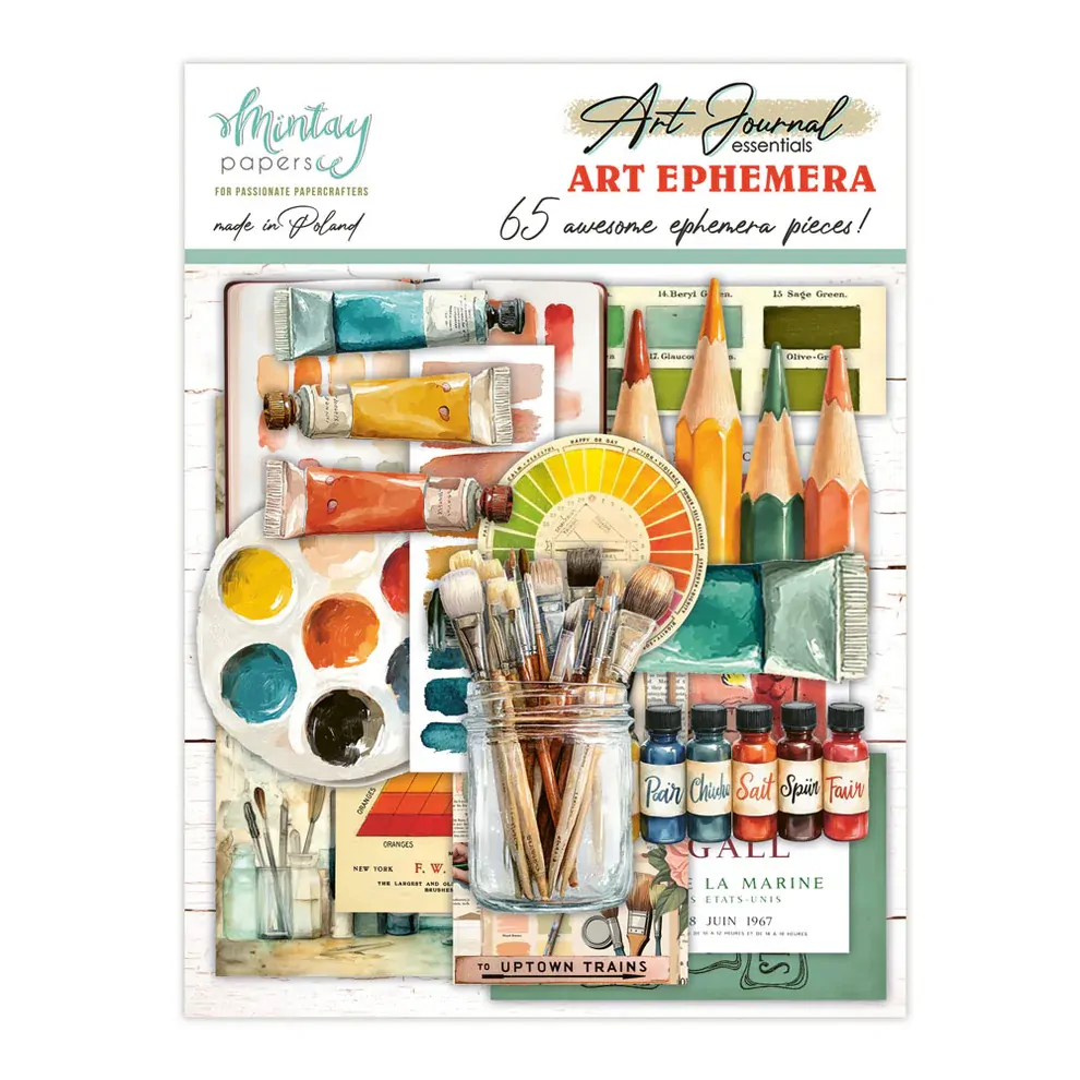 Mintay Papers Art Ephemera - Art Journal Essentials