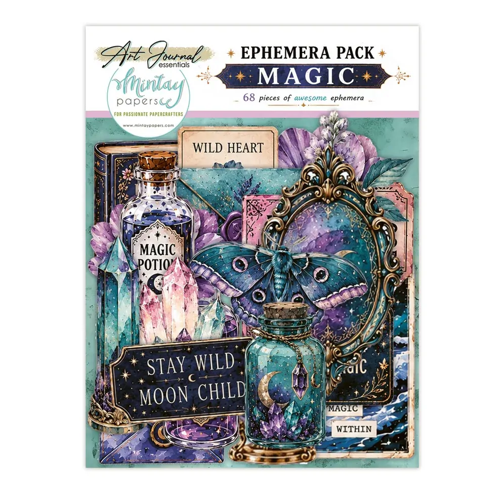 Mintay Papers Magic Ephemera - Art Journal Essentials