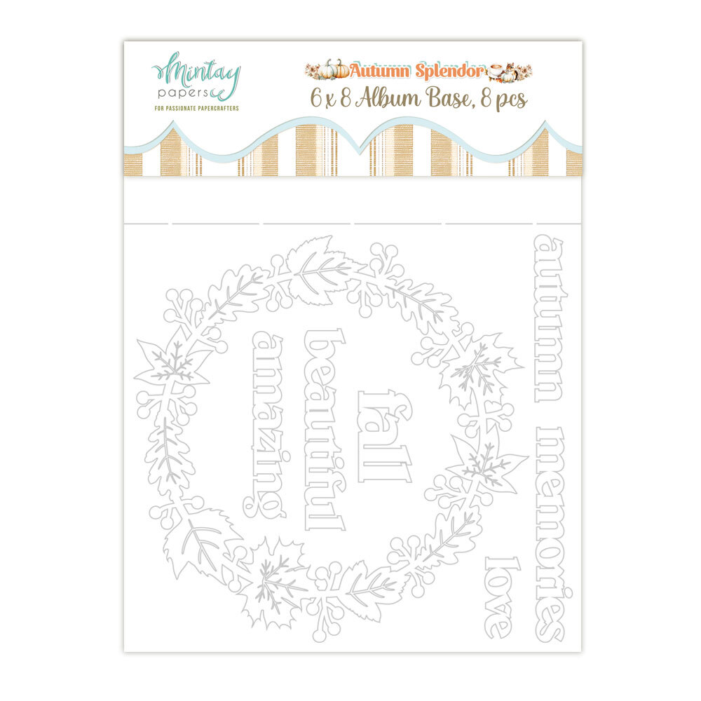 Mintay Papers 6x8 Chipboard Album Base Autumn Splendor