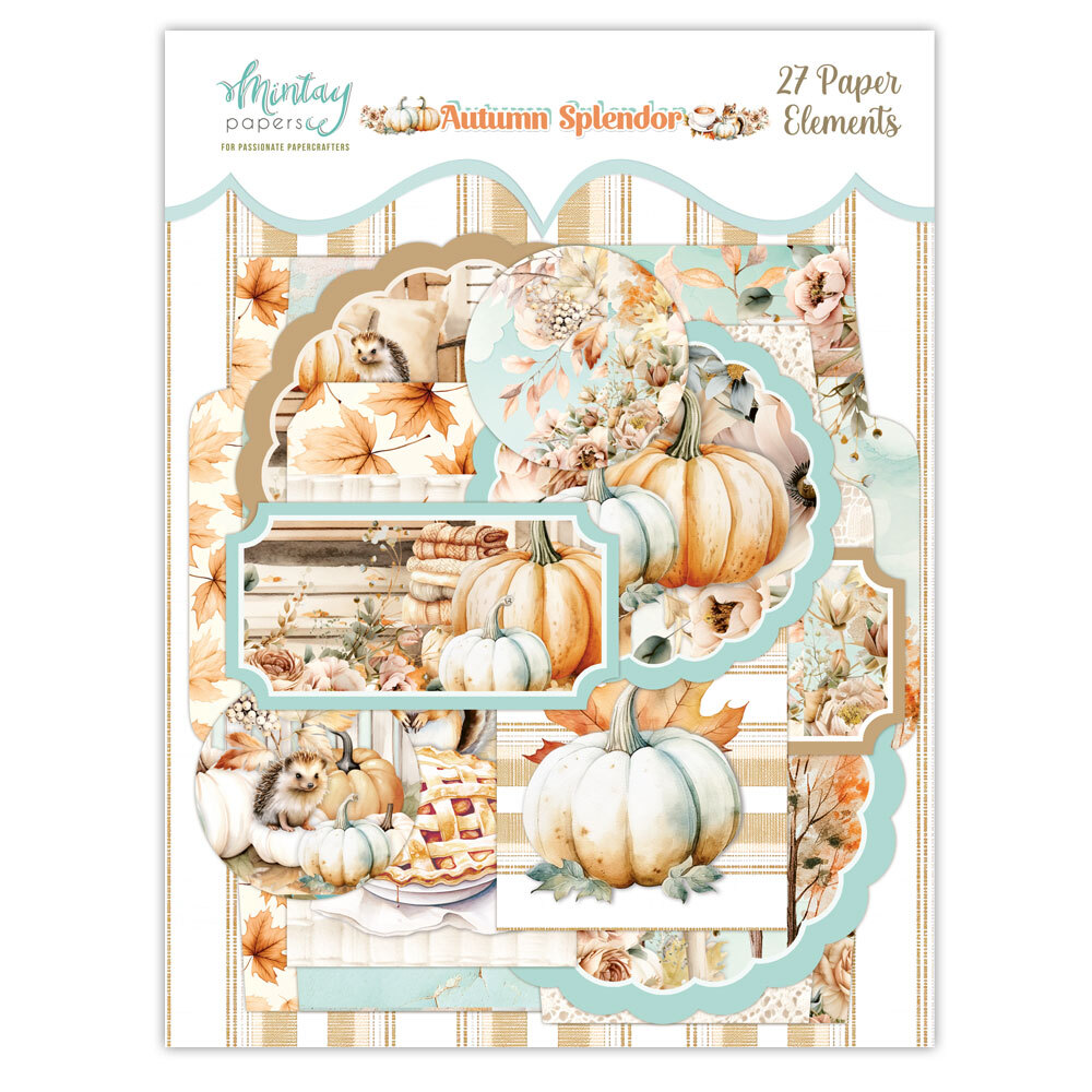 Mintay Papers Elements 27/Pkg Autumn Splendor
