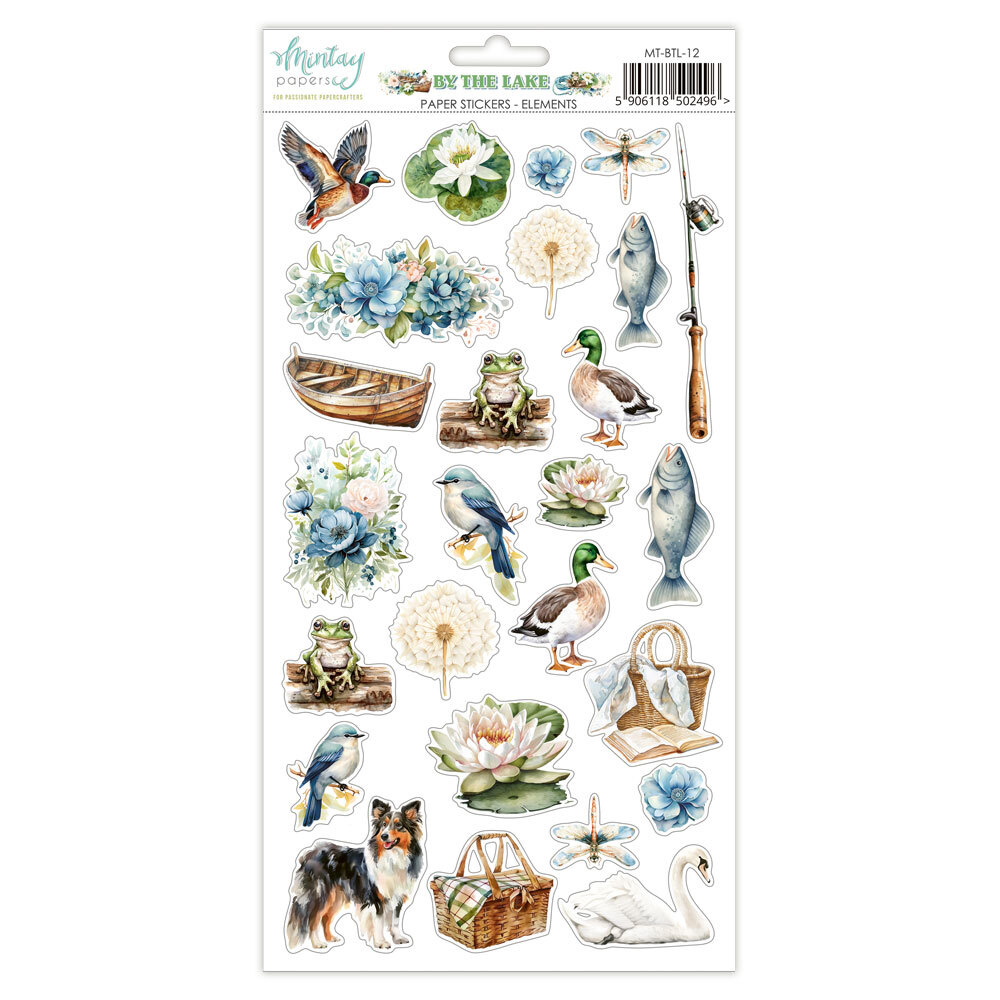 Mintay Papers 6x12 Stickers Sheet By The Lake