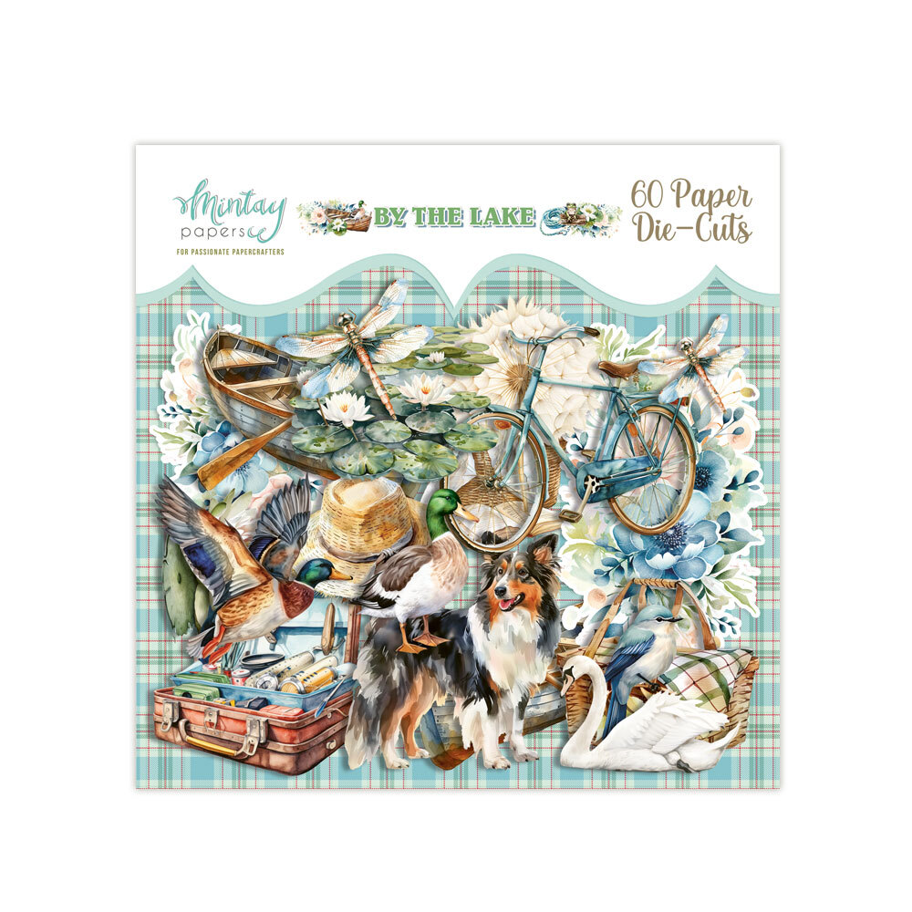 Mintay Papers Die Cuts 60/Pkg By The Lake