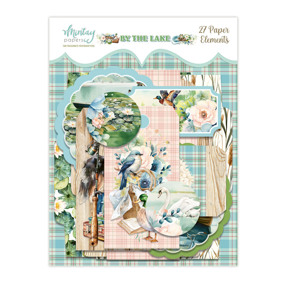 Mintay Papers Elements 27/Pkg By The Lake
