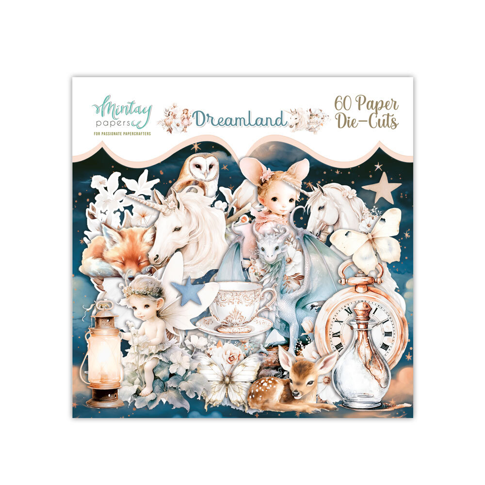 Mintay Papers Die Cuts 60/Pkg Dreamland