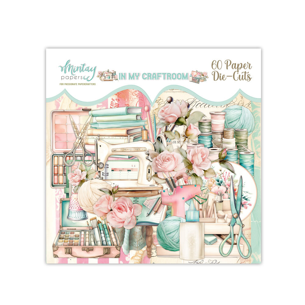 Mintay Papers Die Cuts 60/Pkg In My Craft Room