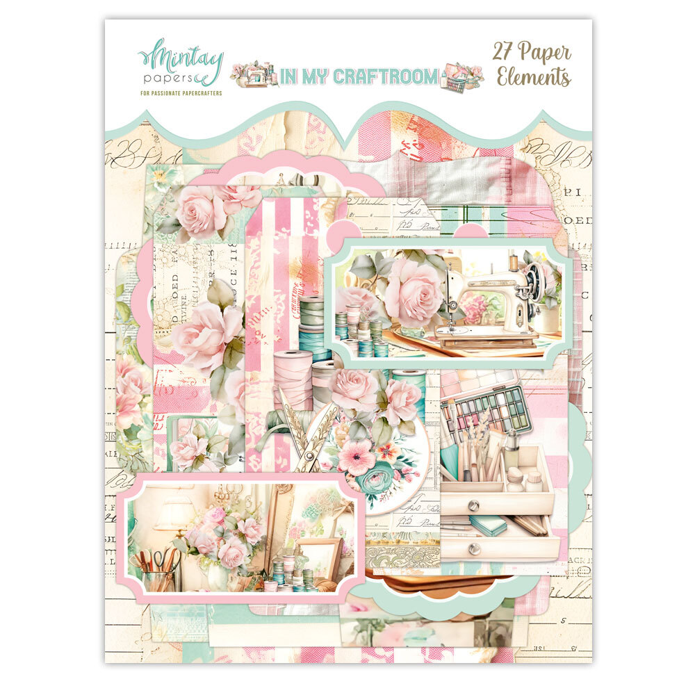 Mintay Papers Elements 27/Pkg In My Craft Room