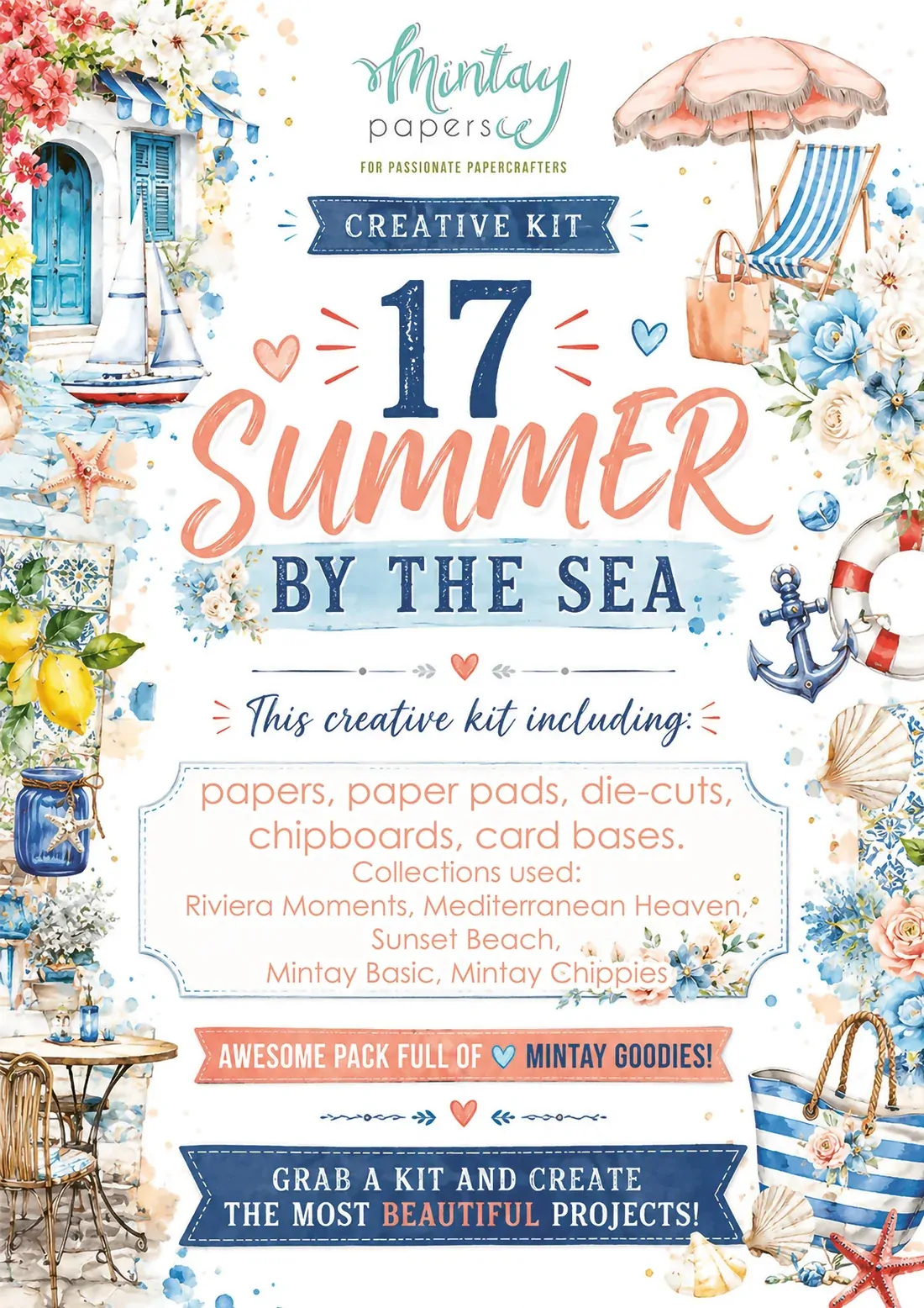 Mintay Papers Creative Kit- Summer by the Sea