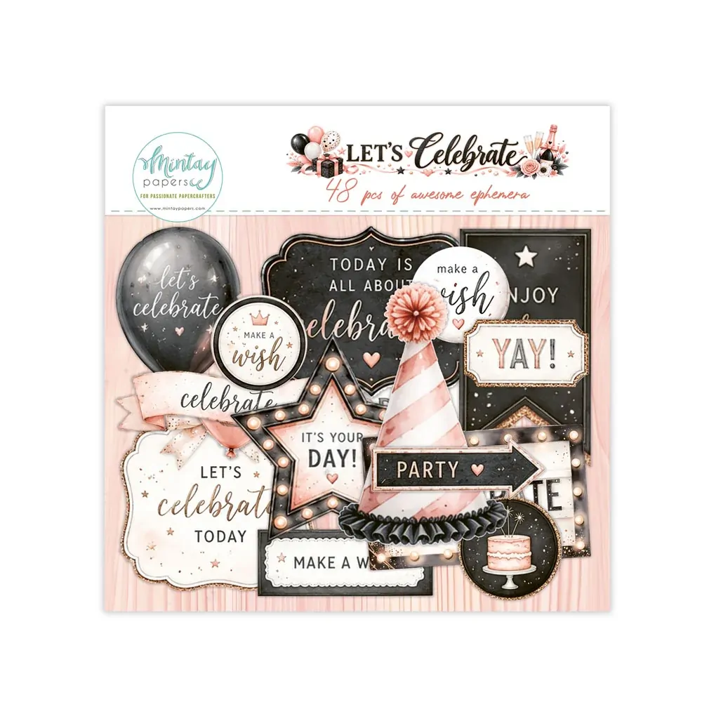 Mintay Papers Ephemera - Let's Celebrate