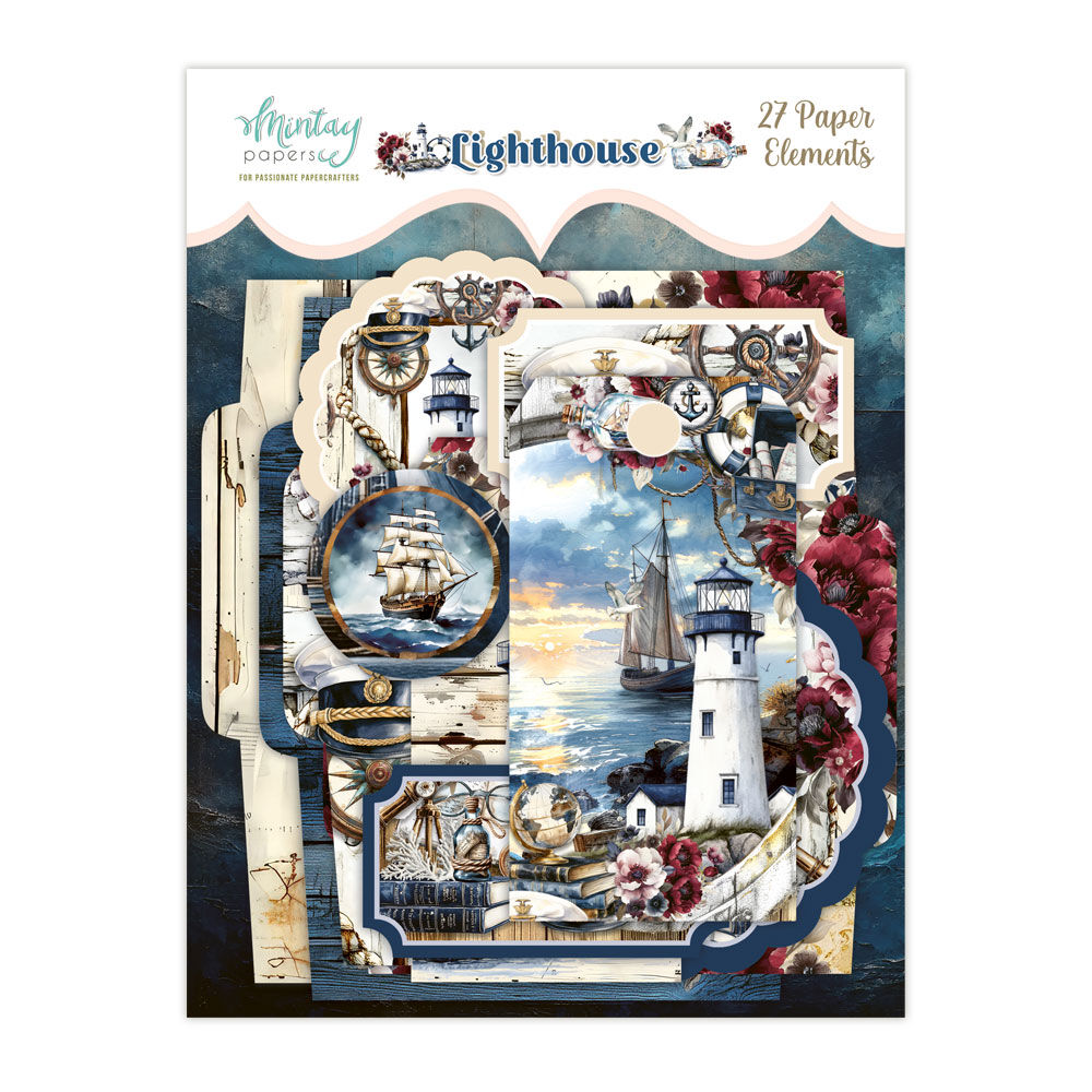 Mintay Papers Elements 27/Pkg Lighthouse