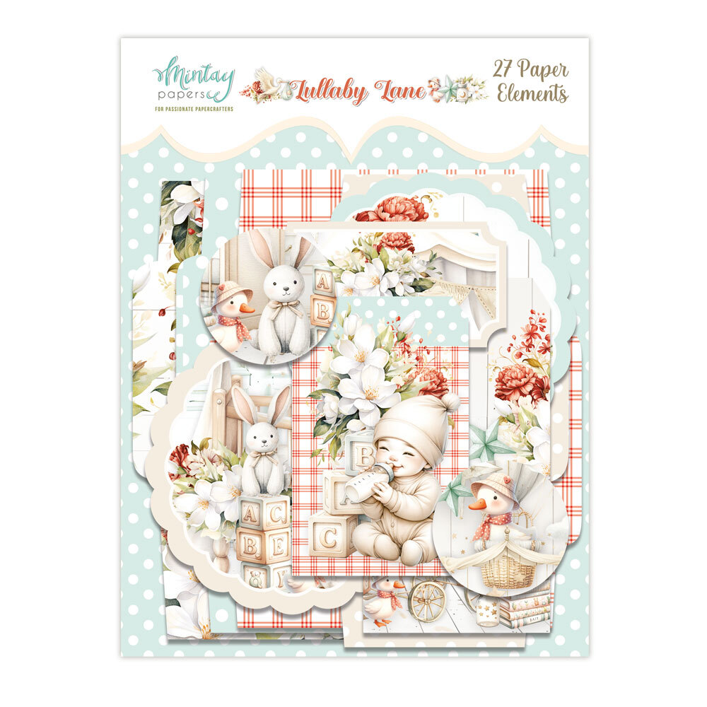 Mintay Papers Elements 27/Pkg Lullaby Lane