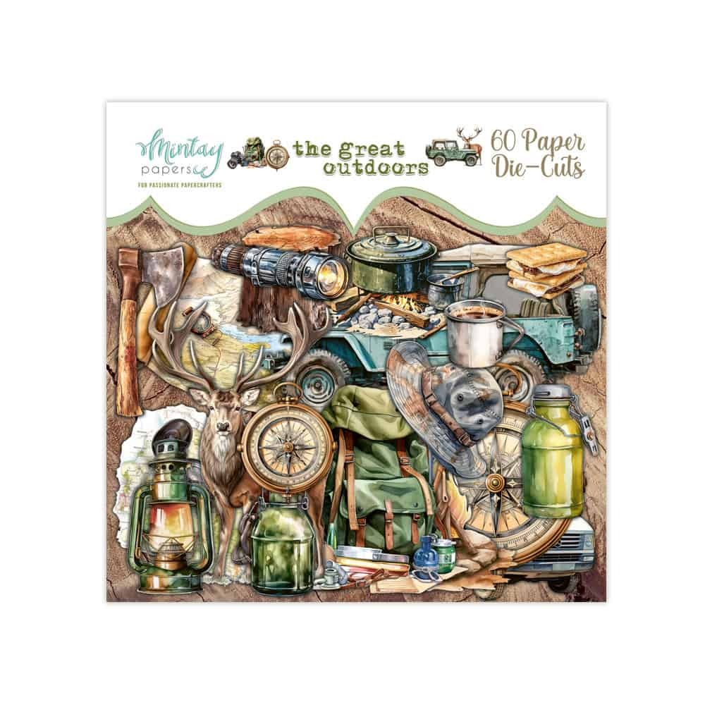 Mintay Papers Die Cuts 60/Pkg The Great Outdoors