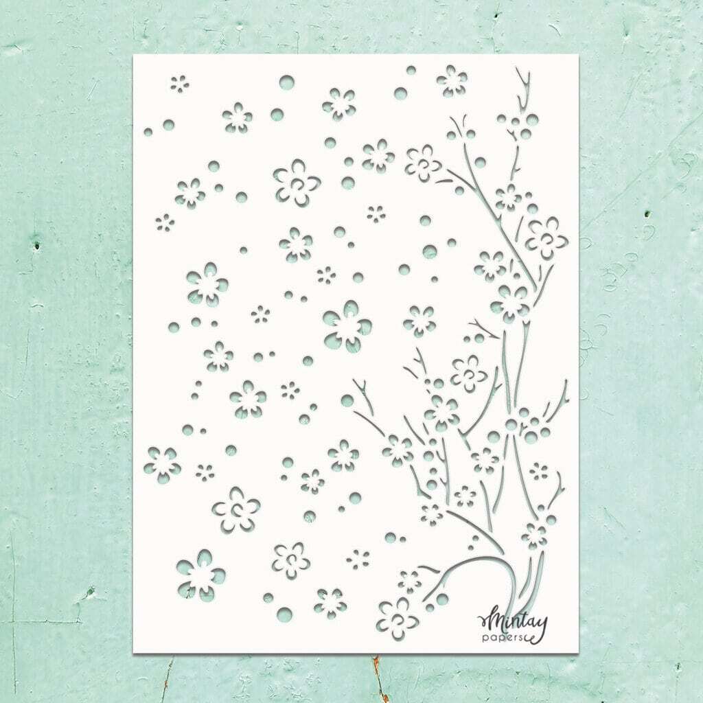 Mintay Kreativa Stencil 26 - Bloom