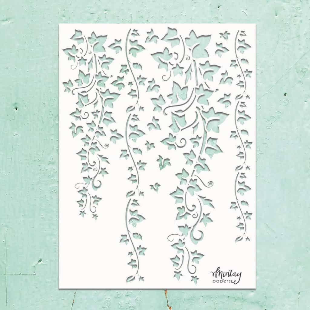 Mintay Kreativa Stencil 28 - Ivy
