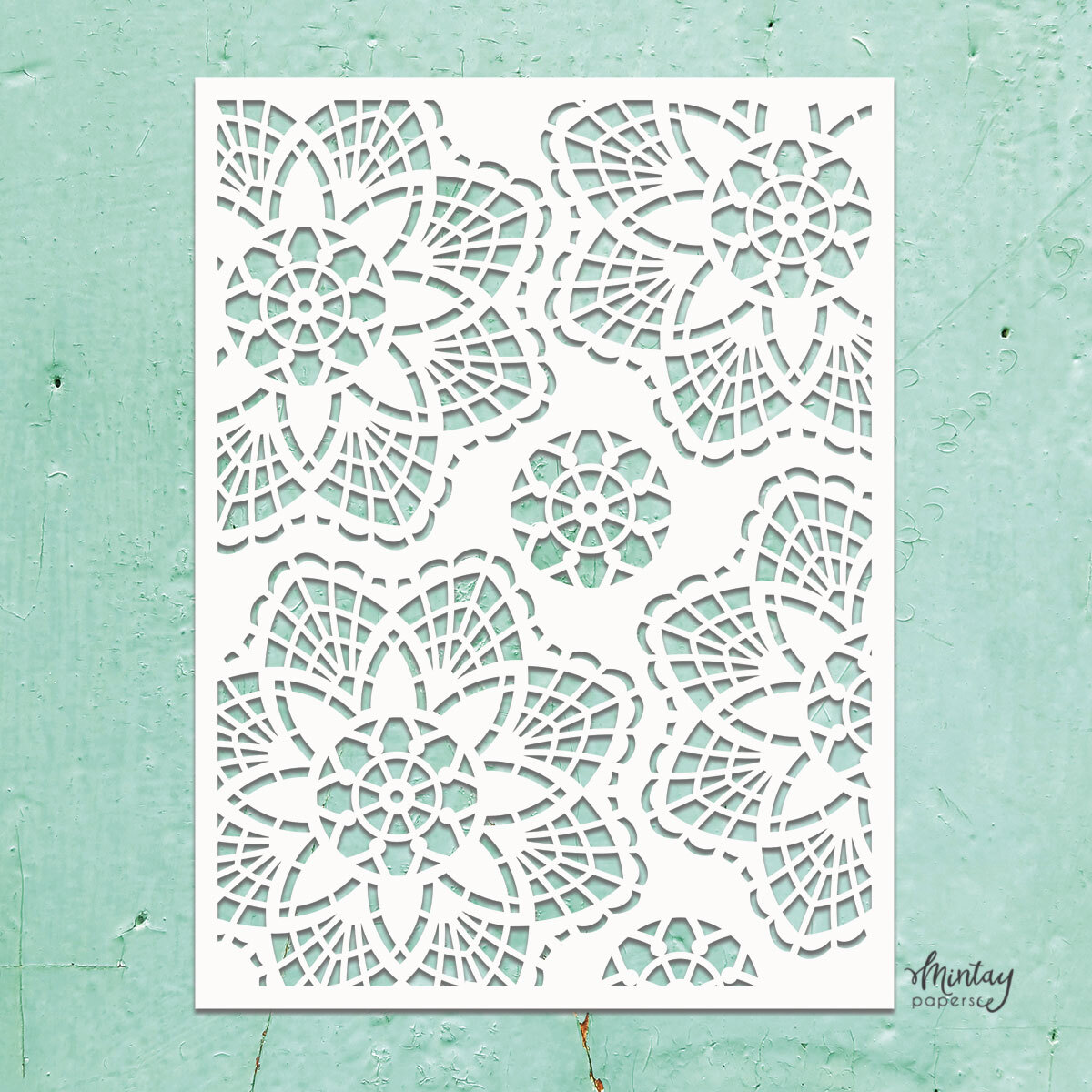 Mintay Kreativa Stencil 35 - Doilies