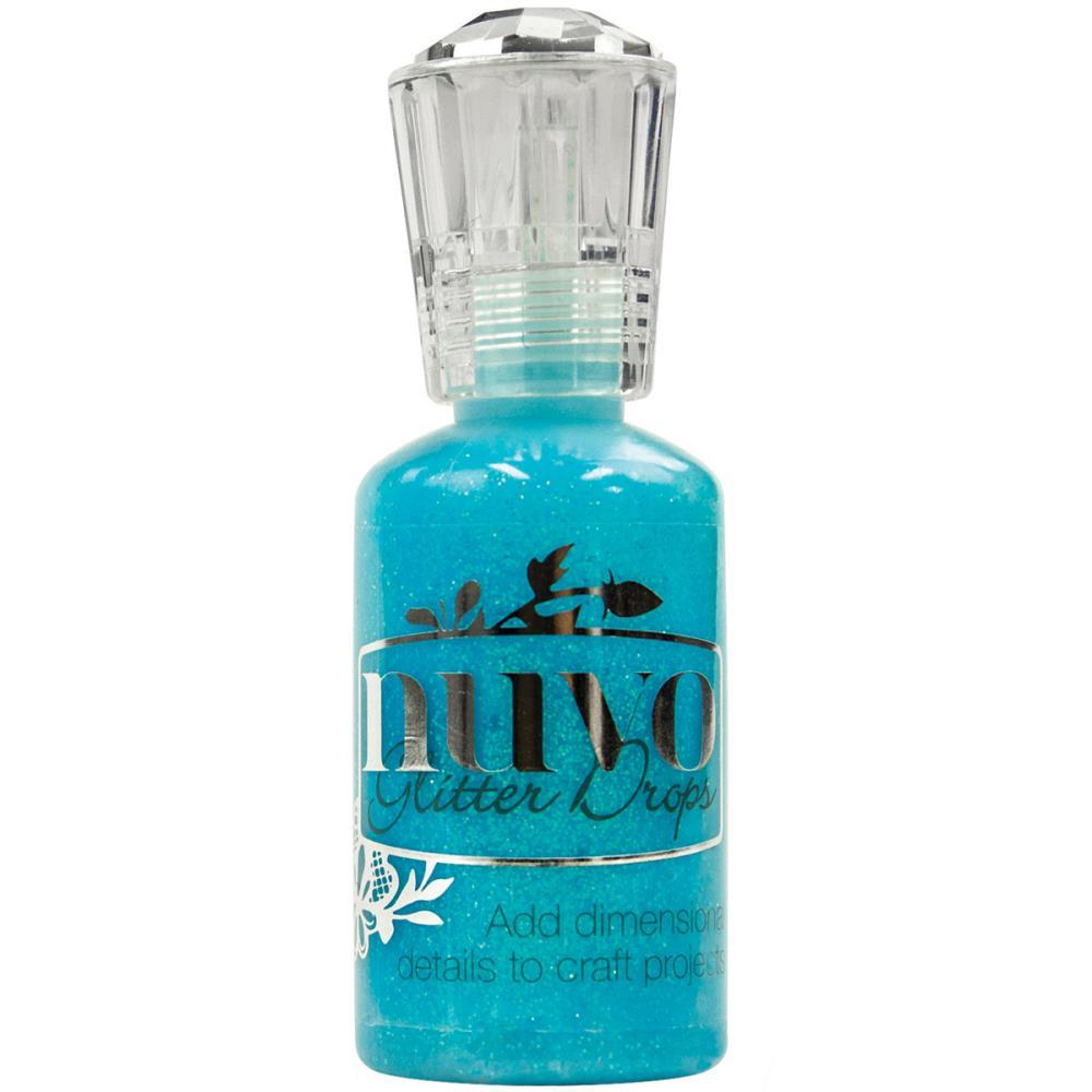 Nuvo Glitter Drops 30ml Blue Lagoon