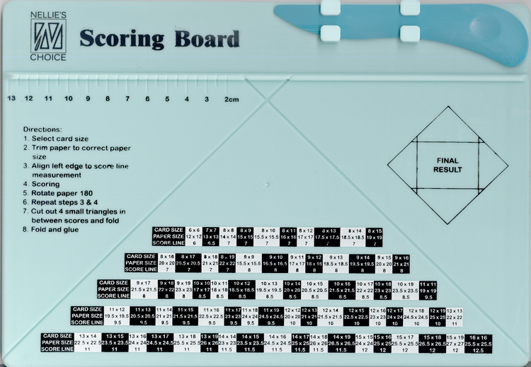 Nellie's Scoring Board For Cards and Boxes